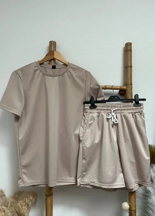 Ensemble beige taille S, marque: Shein, état: Très bon état, taille: S, 5,00 €, 5,95 € Protection acheteurs incluse