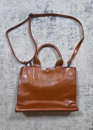 👜 Sac cabas camel vintage double porté, marque: Vintage Dressing, état: Très bon état, 49,99 €, 53,19 € Protection acheteurs (Pro) incluse
