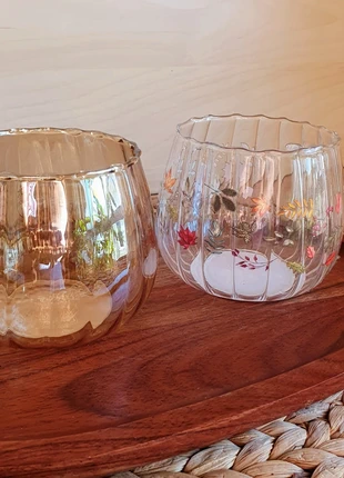 Tazas de Cristal Hojas y Ámbar - Otoño, marca: Mug, estado: Muito bom, €11.00, €12.25 inclui Proteção do Comprador