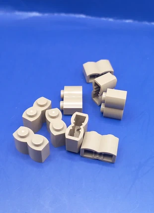 Lot de 20 Bracket dark tan 1 x 2 (référence : 30136), brand: LEGO, condition: Very good, size: One size, €1.09, €1.84 includes Buyer Protection Pro