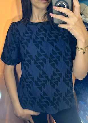 Top con maniche corte Promod x Elise Chalmin – Taglia S, marca: Promod, estado: Muito bom, tamanho: S / 36 / 8, €4.00, €4.90 inclui Proteção do Comprador