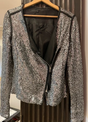 Veste sequins, merk: Black Mojito, staat: Veelgebruikt, maat: S / 36 / 8, € 5,00, € 5,95 inclusief Kopersbescherming