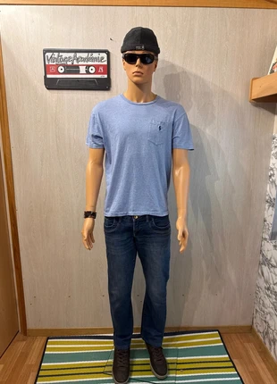 Magnifique t-shirt col rond Ralph Lauren taille M bleu ciel. #1, brand: Ralph Lauren, condition: Very good, size: M, €10.00, €11.20 includes Buyer Protection Pro