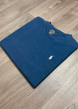 T-shirt Ralph Lauren RL Cavalier Homme Bleu Marine 100% Coton | Taille S, brand: Ralph Lauren, condizioni: Ottime, taglia: S, €15.00, €16.45 include la Protezione acquisti