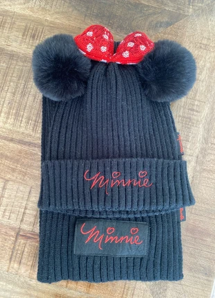 Minnie Mouse hat & scarf age 8-10, brand: George, condition: New without tags, size: 8-12 years, 23 inches, £3.00, £3.54 includes Buyer Protection