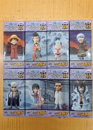 Wcf One Piece - vol 35 (full set), merk: Banpresto, staat: Nieuw zonder prijskaartje, maat: Prematuur, tot 44 cm, € 1,00, € 1,75 inclusief Kopersbescherming