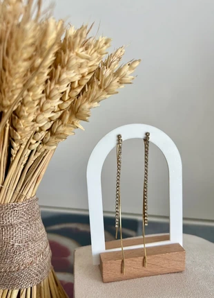 Boucles d’oreilles pendantes longues, marque: Tendance, état: Très bon état, 14,00 €, 15,40 € Protection acheteurs (Pro) incluse