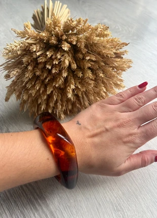 Bracelet épais jonc marron, marke: Tendance, zustand: Sehr gut, 11,50 €, 12,78 € beinhaltet Vinted-Käuferschutz Pro