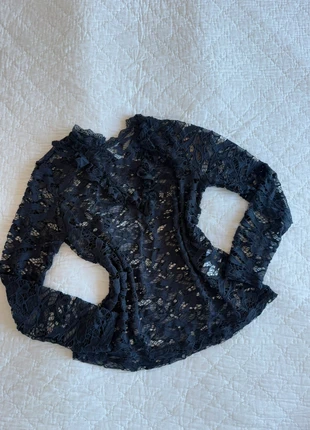 Blouse en dentelles blues marines, brand: kaffe, condition: New with tags, size: M / 38 / 10, €45.00, €47.95 includes Buyer Protection Pro