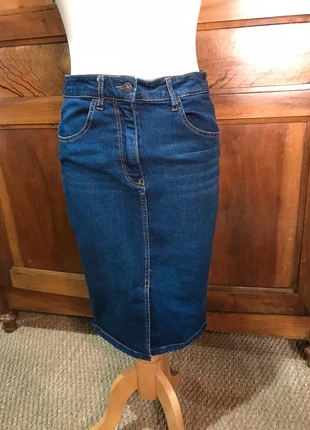 Jupe en jean Etam, marke: Etam, zustand: Sehr gut, größe: L / 40 / 12, 8,00 €, 9,10 € inklusive Vinted-Käuferschutz