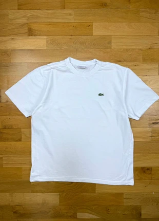 T-shirt Lacoste Sport vintage coton épais blanc - taille 4 - M, marke: Lacoste, zustand: Sehr gut, größe: M, 24,00 €, 25,90 € inklusive Vinted-Käuferschutz