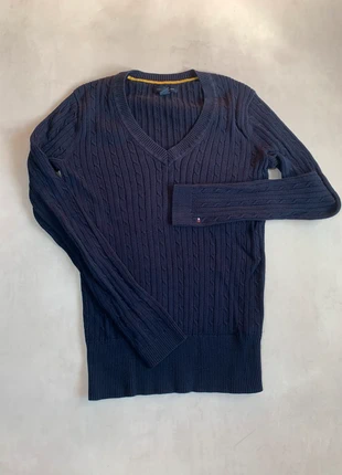 Pull torsadé Tommy Hilfiger tressé moulant près du corps taille S, marque: Tommy Hilfiger, état: Bon état, taille: S / 36 / 8, 12,00 €, 13,30 € Protection acheteurs (Pro) incluse