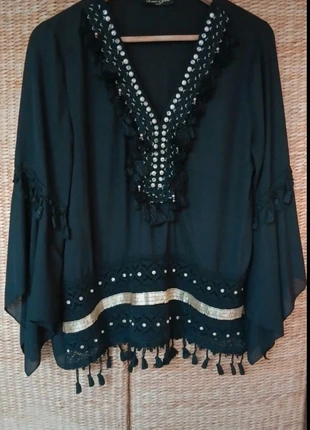 Jolie blouse made in 🇫🇷 à manches queue de poisson ° Soirée chic °, brand: Bohemian, condition: New without tags, size: M / 38 / 10, €8.00, €9.10 includes Buyer Protection