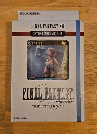 Deck final fantasy (fr) Final fantasy trading Card, marque: Square Enix, état: Bon état, 5,00 €, 5,95 € Protection acheteurs incluse