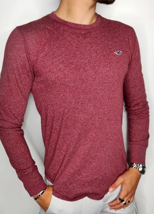 T-shirt manches longues rouge bordeaux Hollister T.XS, marque: Hollister, état: Très bon état, taille: XS, 12,00 €, 13,30 € Protection acheteurs (Pro) incluse