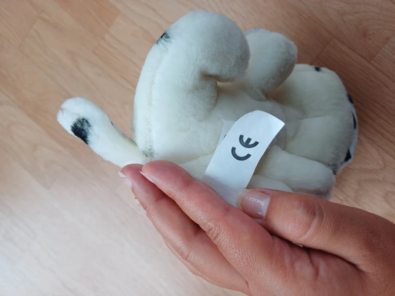 Peluche chien dalmatien - photo numéro 4