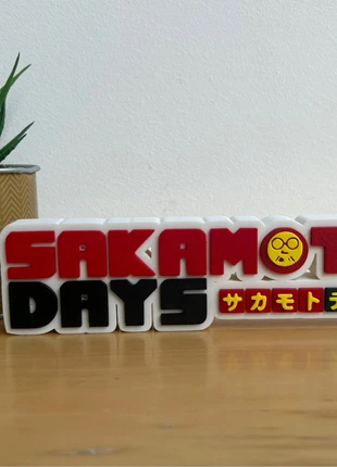 Support déco Sakamoto Days – logo manga 3D, marke: sakamoto days, zustand: Sehr gut, 12,00 €, 13,30 € beinhaltet Vinted-Käuferschutz Pro