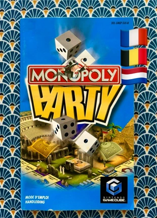 Notice Monopoly party Nintendo Gamecube version PAL FR nl, estado: Muy bueno, 4,95 €, 5,90 € Protección al comprador incluida