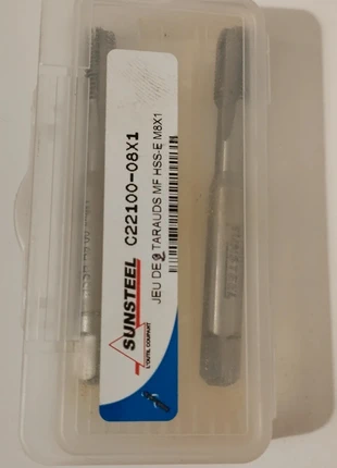 Kit 2 tarauds sunsteel, merk: sunsteel, staat: Nieuw zonder prijskaartje, € 10,00, € 11,20 inclusief Kopersbescherming