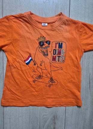 Koningsdag shirt, marque: Koningsdag, état: Bon état, taille: 24-36 mois / 92 cm, 1,00 €, 1,75 € Protection acheteurs incluse