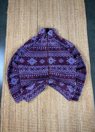 Veste Polaire Zippé Violette Motifs Aztèques, Funky Fleece Vintage Taille L, brand: Vintage Dressing, condition: Very good, size: L / 40 / 12, €20.00, €21.70 includes Buyer Protection Pro