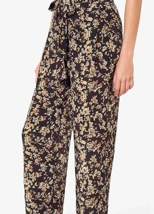 🌷 Pantalon fluide fleuri Kaporal noir taille S 🔥dernière pièce🔥, brand: Kaporal, condition: New with tags, size: S / 36 / 8, €12.00, €13.30 includes Buyer Protection