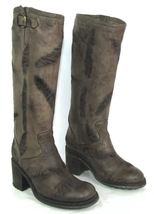 Free Lance Bottes Biker Geronimo 7 cuir marron nuancé surpiqures 36, marca: FREE LANCE, estado: Muito bom, tamanho: 36, €179.00, €188.65 inclui Proteção do Comprador