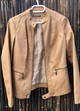 Cassis - imitatielederen jasje cognac - maat 36 l S, marca: CASSIS, estado: Muy bueno, tamaño: S / 36 / 8, 13,50 €, 14,88 € Protección al comprador incluida