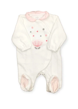 Pyjama velours bébé fille blanc Obaibi 6 mois, marque: Obaïbi, état: Très bon état, taille: 6-9 mois / 68 cm, 7,00 €, 8,05 € Protection acheteurs (Pro) incluse
