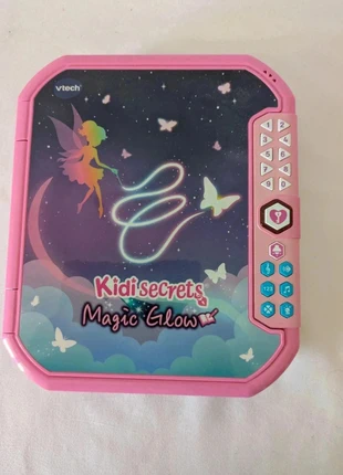 Cahier secret interactif Kidi Secrets Magic Glow VTech avec lampe UV et stylo - Très bon état, merk: VTech, staat: Heel goed, maat: 6 jaar / 116 cm, € 18,00, € 19,60 inclusief Kopersbescherming