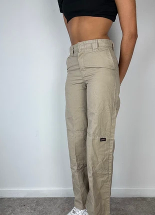 Jean pants chino Dickies femme Beige Loose Single Knee Pant Large Denim, marque: Dickies, état: Très bon état, taille: S / 36 / 8, 13,00 €, 14,35 € Protection acheteurs (Pro) incluse