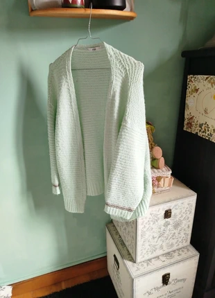 Gilet vert d'eau Ange, marke: An'ge, zustand: Gut, größe: XL / 42 / 14, 3,00 €, 3,85 € inklusive Vinted-Käuferschutz