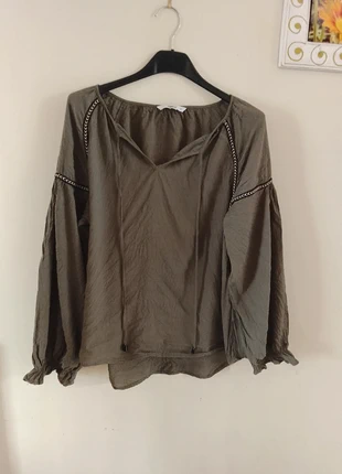 👒Only neuf 👒Blouse kaki motifs ethniques Taille 36 👒, marke: ONLY, zustand: Neu, größe: S / 36 / 8, 8,00 €, 9,10 € inklusive Vinted-Käuferschutz