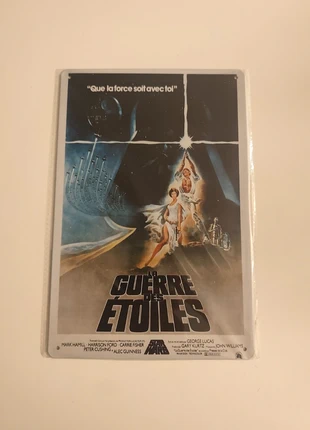 Poster Affiche en métal Film Star Wars L'Empire contre Attaque Taille 20*30cm, état: Très bon état, 6,00 €, 7,00 € Protection acheteurs incluse