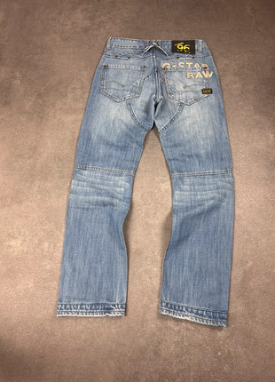 Gstar Straight/Baggyjeans Hellblau mit crazy Stickdesign Größe 32/33 fittet M, marque: G-Star, état: Très bon état, taille: M, 64,90 €, 68,85 € Protection acheteurs incluse