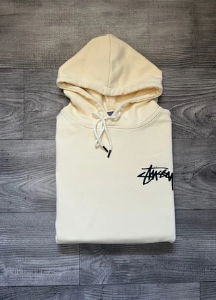 Hoodie Stussy Beige imprimé graphique dos 100% coton Taille M, brand: Stüssy, condition: Very good, size: M, €75.00, €79.45 includes Buyer Protection