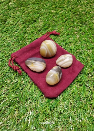 Pierre roulée Agate Botswana - 1pc, brand: Naturel, condizioni: Nuovo senza cartellino, €2.50, €3.33 include la Protezione acquisti Pro