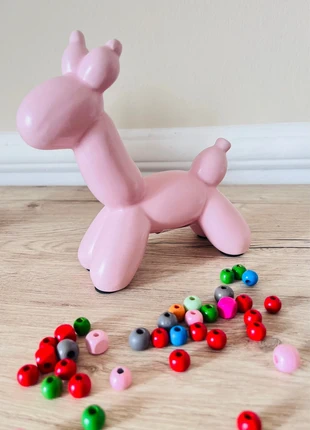 🎀Decorazione in ceramica rosa - cane palloncino🎀, marque: Livarno Home, état: Neuf sans étiquette, 6,50 €, 7,53 € Protection acheteurs incluse