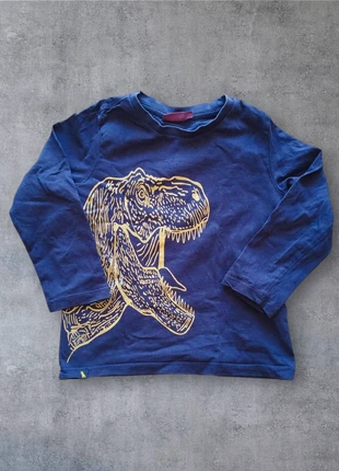 Pull léger bleu marine avec dinosaure jaune - Sergent Major 100% Coton - Taille 5ans/110cm, marca: Sergent Major, estado: Muy bueno, tamaño: 5 años / 110 cm, 2,00 €, 2,80 € Protección al comprador incluida