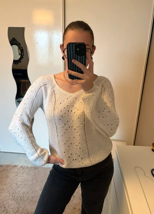 Pull en maille blanche femme S / pull en maille / pull chic / pull bonobo S, marque: Bonobo, état: Très bon état, taille: S / 36 / 8, 10,00 €, 11,20 € Protection acheteurs incluse