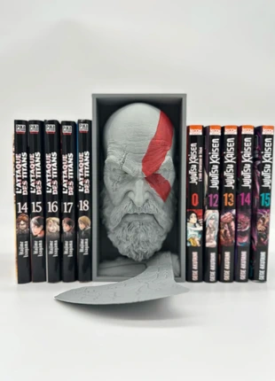 Booknook Kratos God of War, brand: Onikatanaa, condition: Very good, €23.00, €24.85 includes Buyer Protection