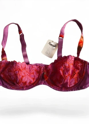 Soutien-gorge Aubade 85B violet broderies orange – Neuf avec étiquette, marca: Aubade, estado: Nuevo con etiquetas, tamaño: 85B, 35,00 €, 37,45 € Protección al comprador Pro incluida