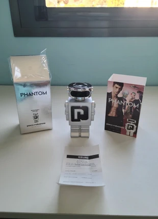 Perfume de hombre Phantom Paco Rabanne Eau de Toilette 100 ml | Nuevo, precintado y con ticket, brand: Paco Rabanne, condizioni: Nuovo con cartellino, €43.99, €46.89 include la Protezione acquisti