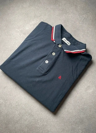 Polo Jack & Jones bleu marine logo brodé - Taille M, merk: Jack & Jones, staat: Heel goed, maat: M, € 5,99, € 6,99 inclusief Kopersbescherming