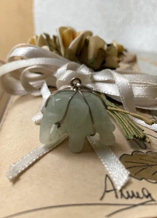 Pendentif jade ou aventurine, marke: Jade, zustand: Sehr gut, 10,00 €, 11,20 € inklusive Vinted-Käuferschutz