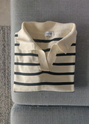Pull polo marinière femme, marca: Murielle, estado: Muito bom, tamanho: S / 36 / 8, €6.50, €7.53 inclui Proteção do Comprador