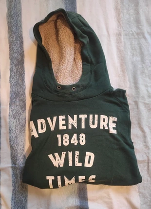 Sweat à capuche Kiabi Vert Adventure Taille M, marke: Kiabi, zustand: Gut, größe: M, 2,00 €, 2,80 € inklusive Vinted-Käuferschutz