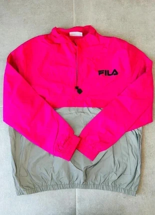 Veste à enfiler homme Fila rose et gris rétro fléchissant taille M, marke: FILA, zustand: Neu, größe: M, 15,00 €, 16,45 € inklusive Vinted-Käuferschutz
