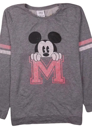 90's disney mickey mouse crew neck sweatshirt large grey vintage, brand: Disney, condition: Satisfactory, size: L / 12, £8.00, £9.10 includes Buyer Protection Pro