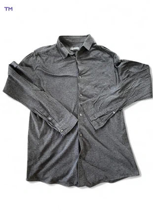 Chemise COS grise chinée 100% coton manches longues – Taille S, brand: COS, condition: Very good, size: S, €10.00, €11.20 includes Buyer Protection